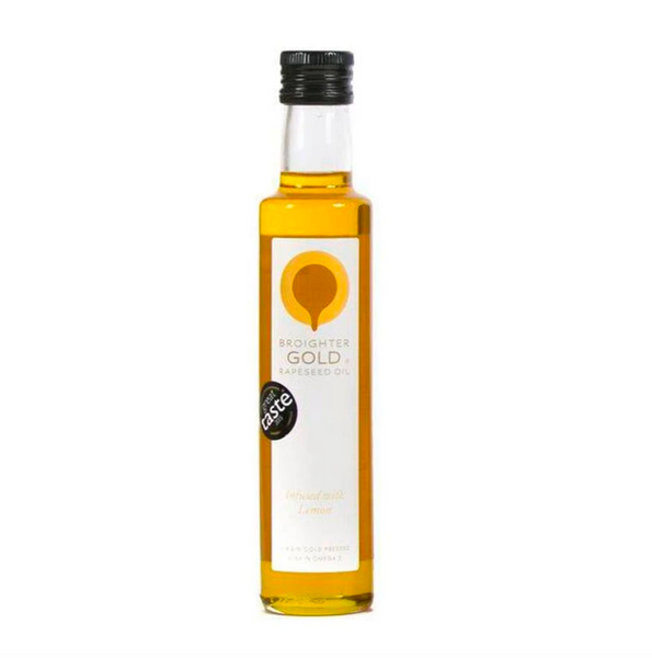 Broighter Gold rapeseed oil – infused with lemon