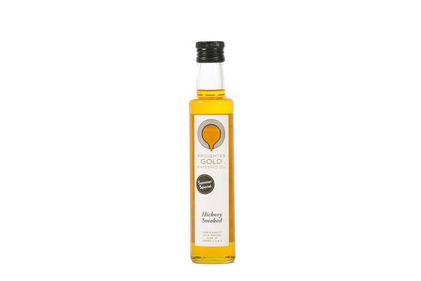 Broighter Gold rapeseed oil – hickory smoked